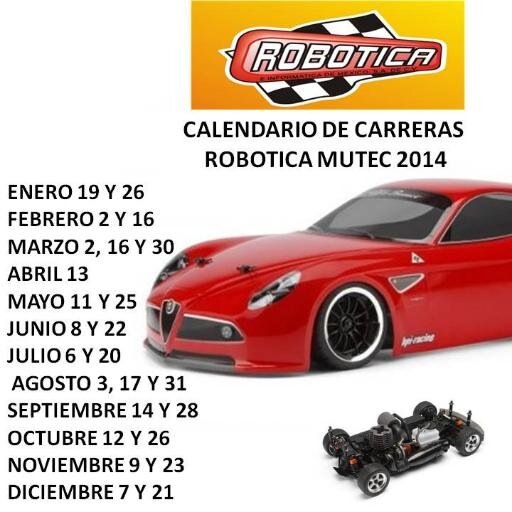 Empresa especializada en coches de radiocontrol nitro y electricos, con pistas propias en el D.F.