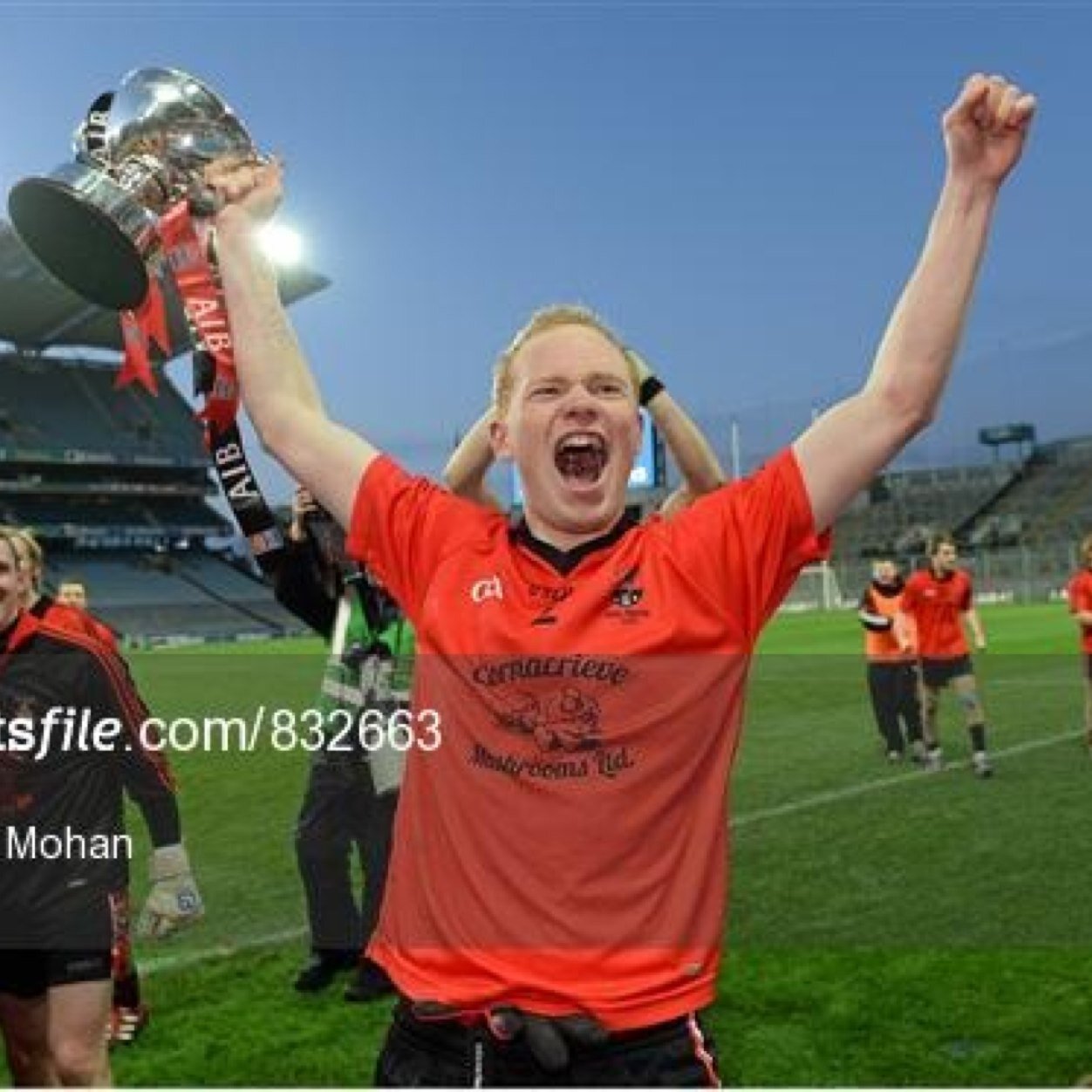Play for Truagh Gaels, go to college in Maynooth what more do u want... #loveinglife