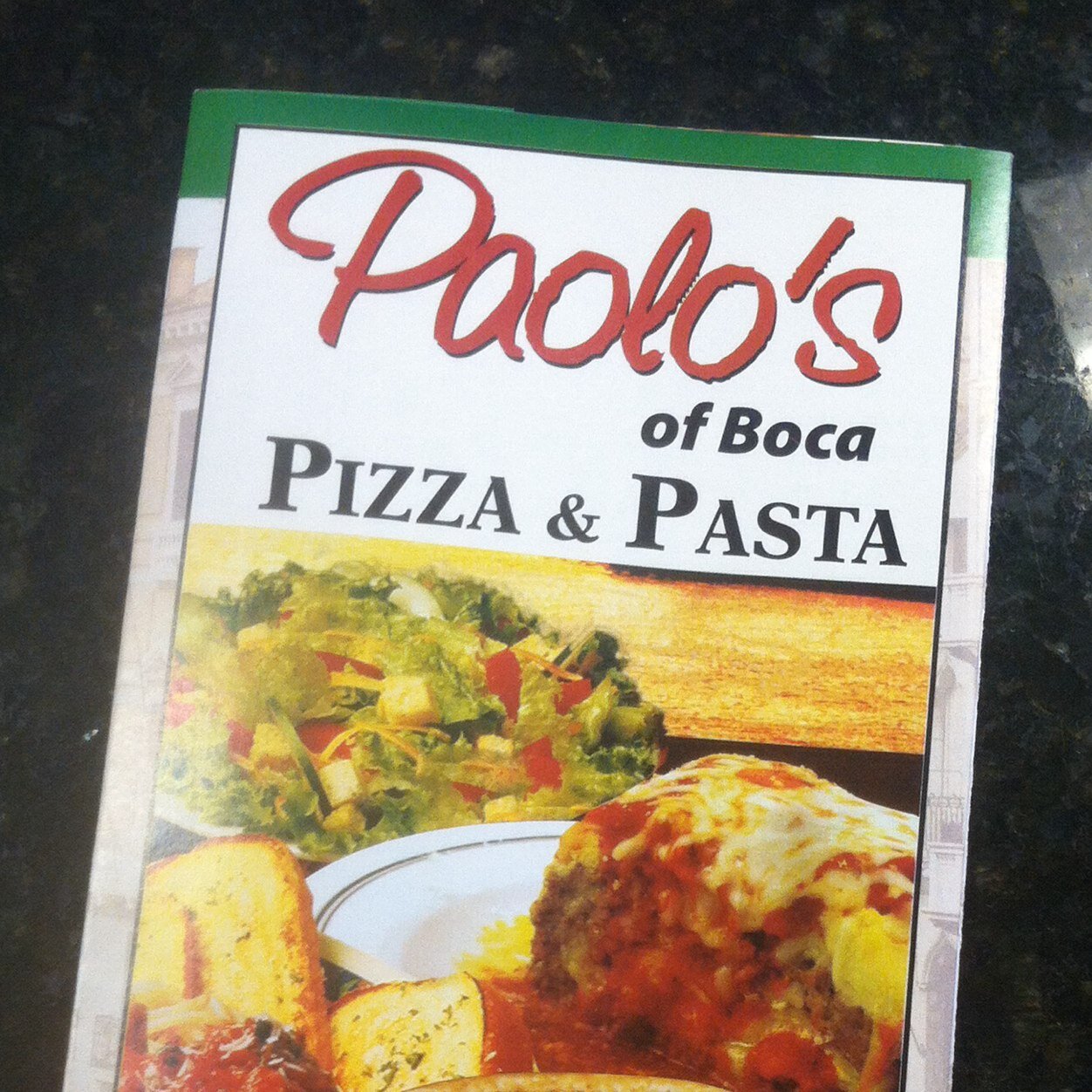 Paolo's of Boca Pizza & Pasta
1365 W. Palmetto Park Road, Boca Raton
561-245-7563
Open 7 days a week 11am-10pm