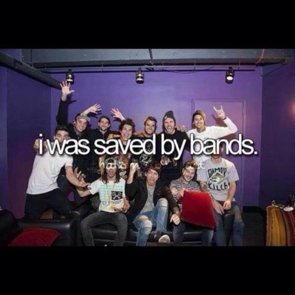 Bands kept me sane & saved us all. ➰➰ Omg, this is paradise