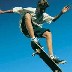 skateboarder, music, chill