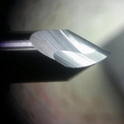 Diamond +PVD hardend steel end//mill Router Engraver coat φ2~6mm Ti Ni Cu alloy