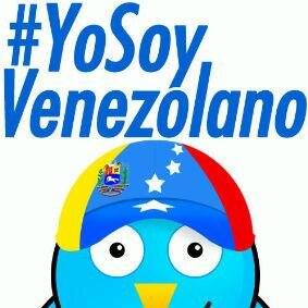 Amo y defiendo a la hermosa y maravillosa VENEZUELA. Lucho para que deje de ser marginada por éste régimen destructor de libertades y desarrollo!