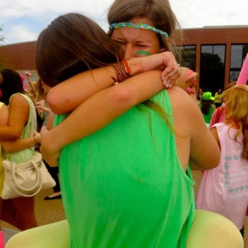 Adopted into the most powerful family on campus. Sister of the classiest sorority in America and an advocate of glitter. Its hard being this perfect