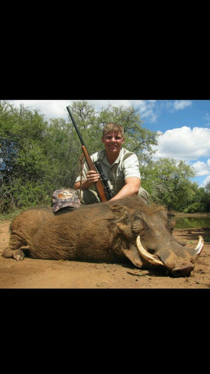 passionate about hunting  , living in South-Africa.The Bushveld is my paradise.