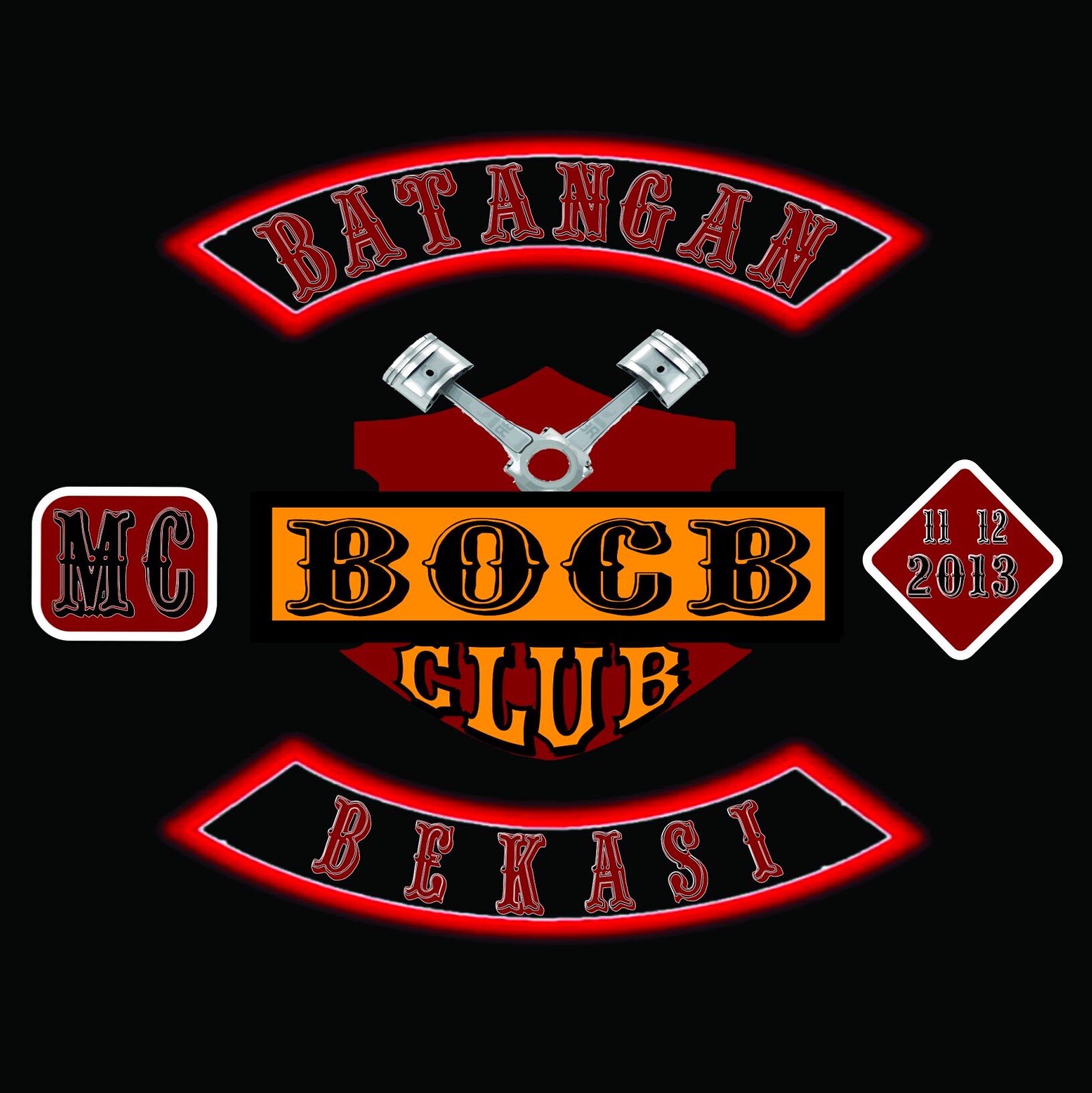 Batangan Owners Club Bekasi ( BOCB ) Berdiri Pada Tgl 11-12-2013 Di Bekasi. Didirikan Dengan Pondasi 5 Orang BROTHER Dari 5 Club/Communitas Roda Dua.