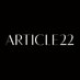 ARTICLE22 (@article_22) Twitter profile photo ARTICLE22 (@article_22) Twitter profile photo