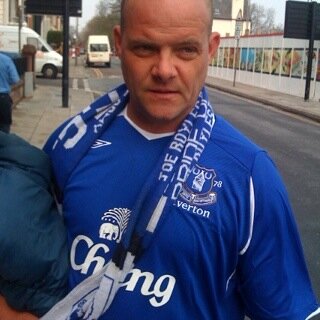 Southern Evertonian with a load of bant