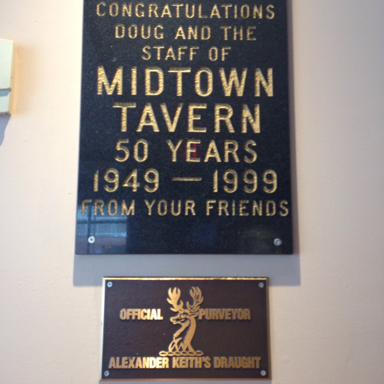The Midtown Tavern was established in 1949 and it still runs strong today. Halifax, Nova Scotia.