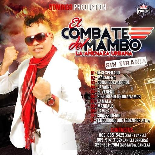 Merengue Urbano / Cantante / Compositor / Domingo Production Contactos (347) 741-9993 / (809) 268-2332