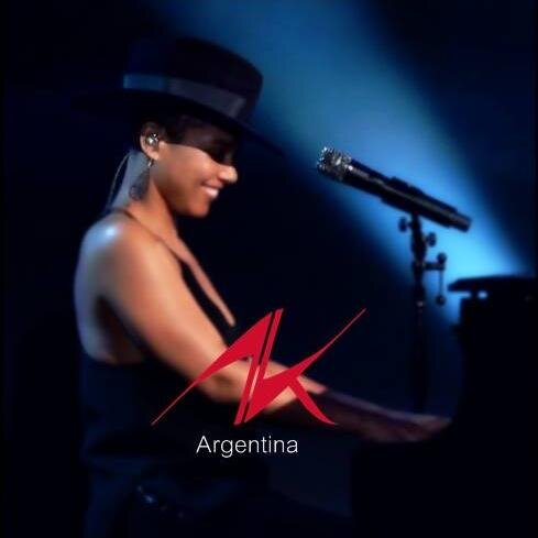 Bienvenidos al Fans Club de @aliciakeys en Argentina.