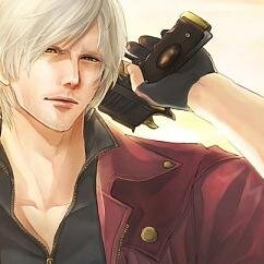 ; - [ Okay, are you ready? C'mon babes, L e t ´ s  R.O.C.K.!! ] - ; Crimson coat, white hair, huge-ass sword. What? Don´t ya read the newspaper? {Post-DMC4/RP}