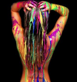 Model,belly dancer,athlete,tall,blond hair,green eyes.