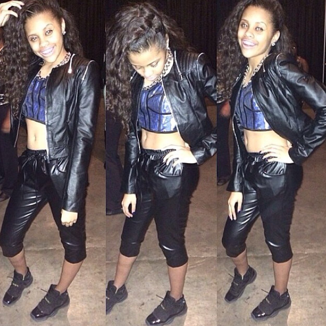1/5 of Charm❤️ My clique better than yours. Trin-Tay-Autumn-Pay✨ you cant sit with us.....Singleee !