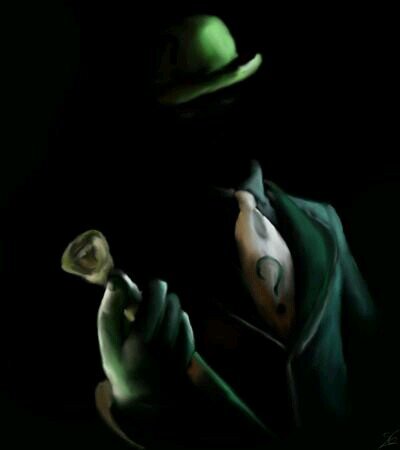 Evvvrrrryyyyones a jokester... Expand the mind...come play with the Riddler
