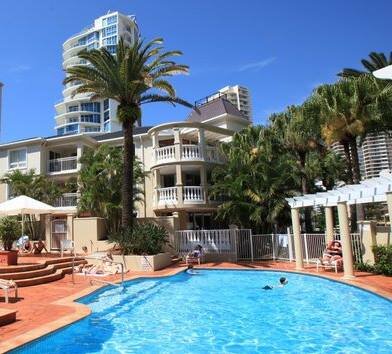 Beachfront two and three bedroom luxury apartments and penthouses in beautiful Broadbeach.
