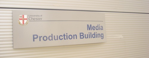 The Twitter page for the University of Chester's Journalism Programme