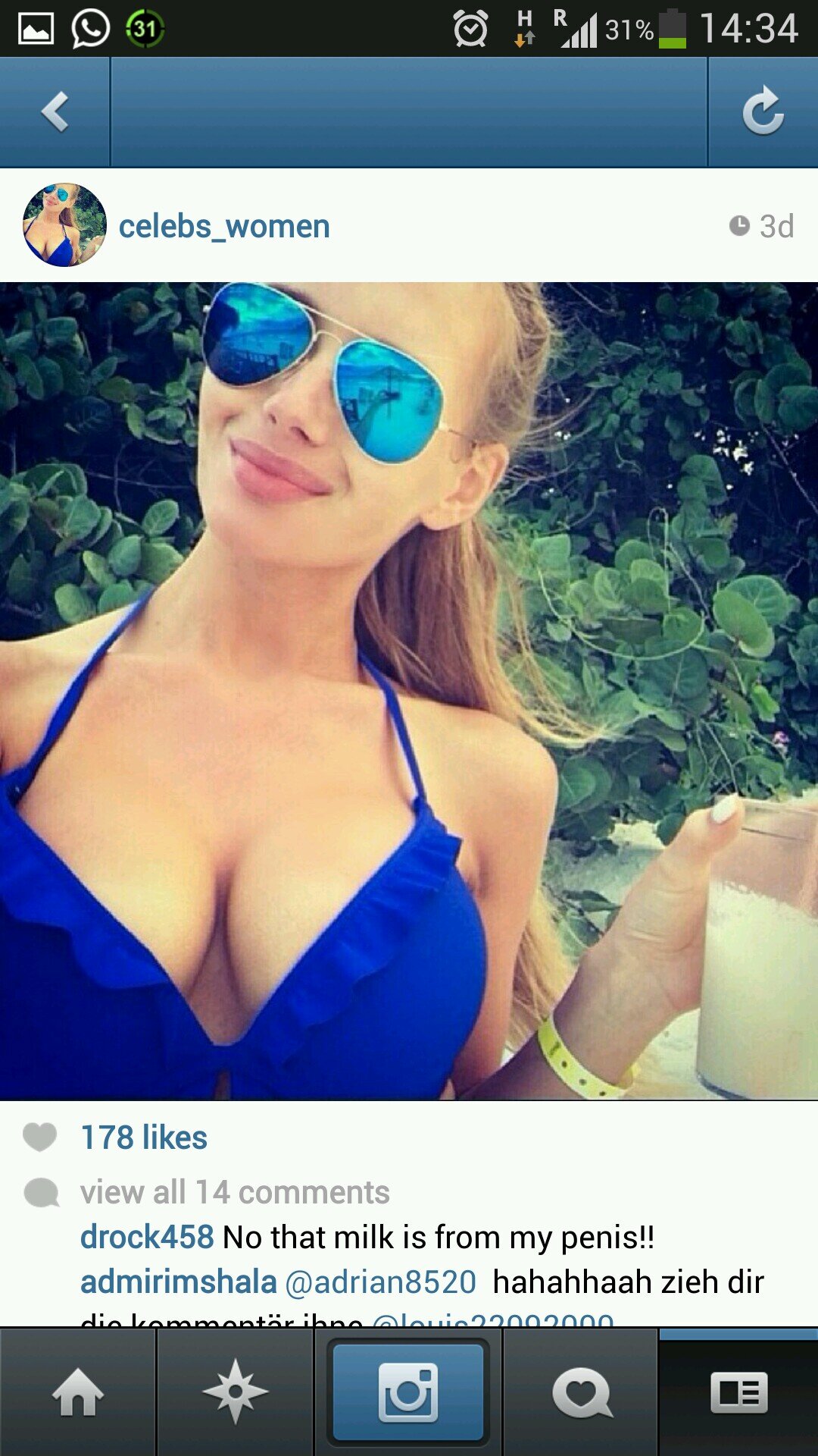 celebs_women's profile picture. Instagram - celebs_women