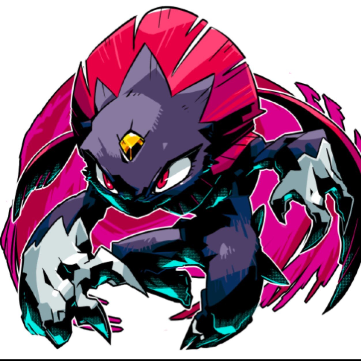Just a weavile in search of his family. #Wild #RP
