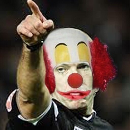 Image result for clown referee