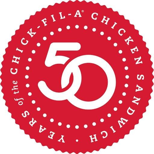 The Twitter for Chick-fil-a at Treasure Coast Square Mall.