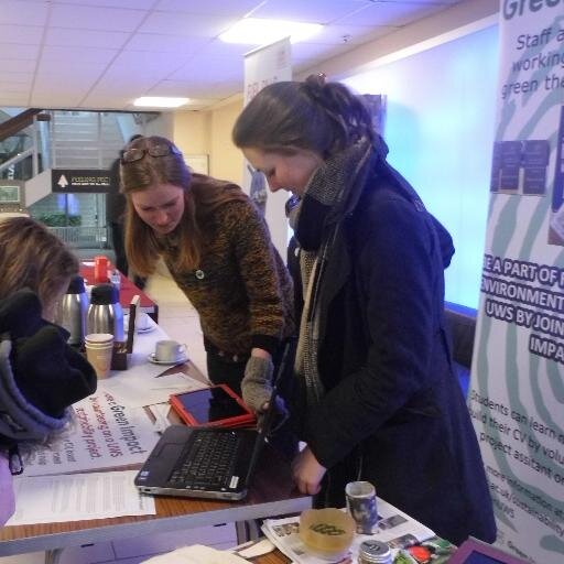 sustainUWS's profile picture. The UWS Sustainability Team works within the University of the West of Scotland community to reduce our environmental impact. (account run by Elizabeth Dirth)