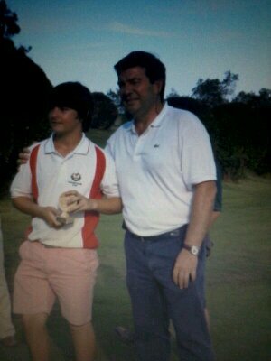 Golf player o jugador de golf handicap 4,3