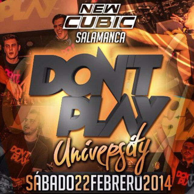 La verdadera Party Hard, Años ya por toda España... el 22 de Febrero en CUBIC SALAMANCA esto es DONT PLAY