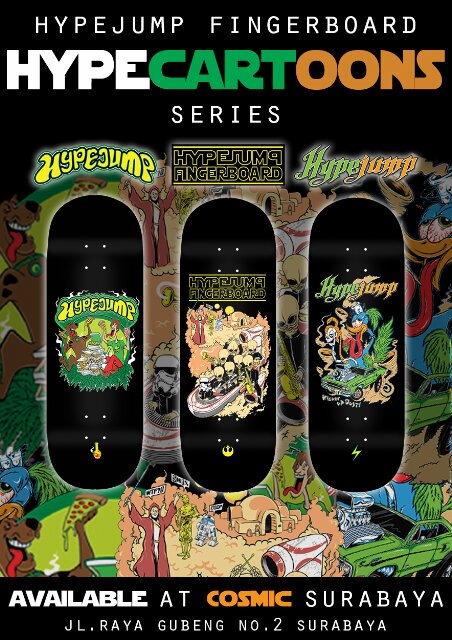 Facebook: Hypejump Fingerboard | instagram: hypejump fingerboard| phone: 085733397373