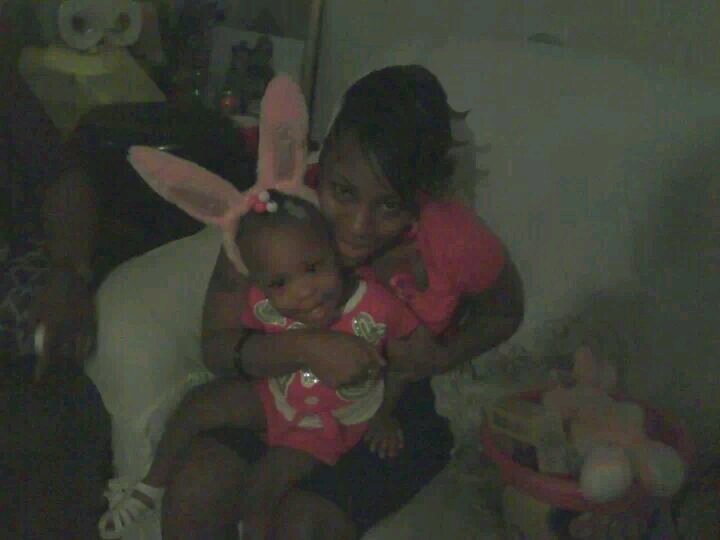 Loving my lil mama to death. My daughter is my world.