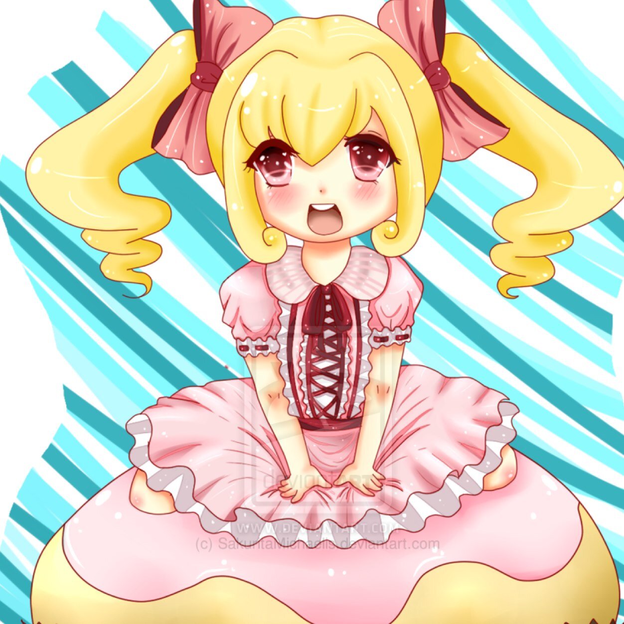 Hi there! I'm Lauren Jones @linamusicstate 's 2p!! I love baking cupcakes. And here's a cute plushie for you~ [V1: Single |V2: Single |V3: Single ] {Any rp}