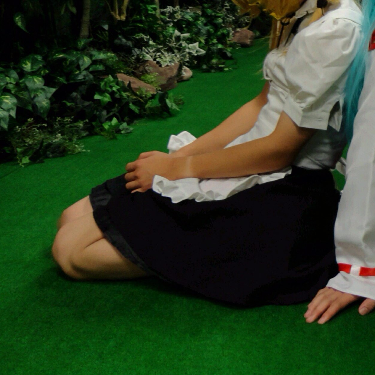 はしっこでもこもこ
