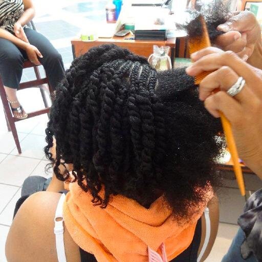 We teach the importance and healthy way of caring for natural hair without the use of chemical.