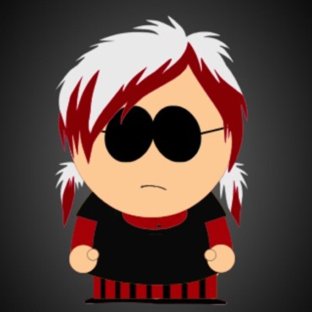 H-Hello... I'm Emille... A-And... Im kinda blind in one e-eye... I guess that's a-about all you need to k-know... ||South Park OC | #RP||