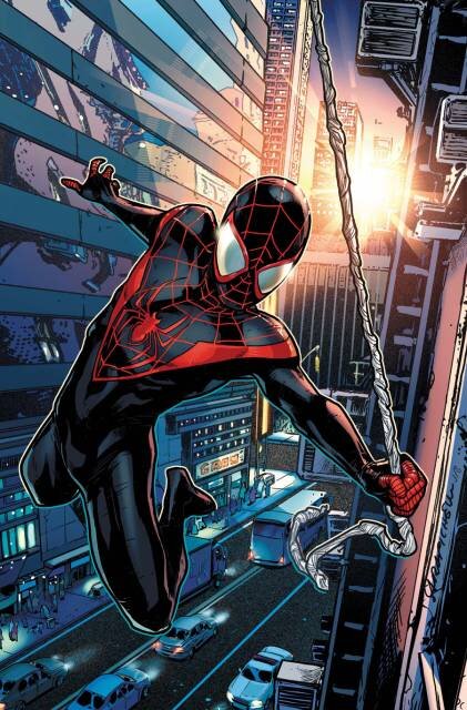 I'm Miles the 13 year old kid infected by a spider and given extraordinary.powers. Gimme that grape drank! #MarvelNow