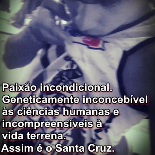 18 anos, Santa Cruz FC ♥, Pernambucano.