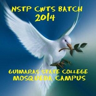 NstpCwts_14's profile picture. THE TWITTER ACCOUNT OF NSTP CWTS GSC_MOSQUEDA CAMPUS