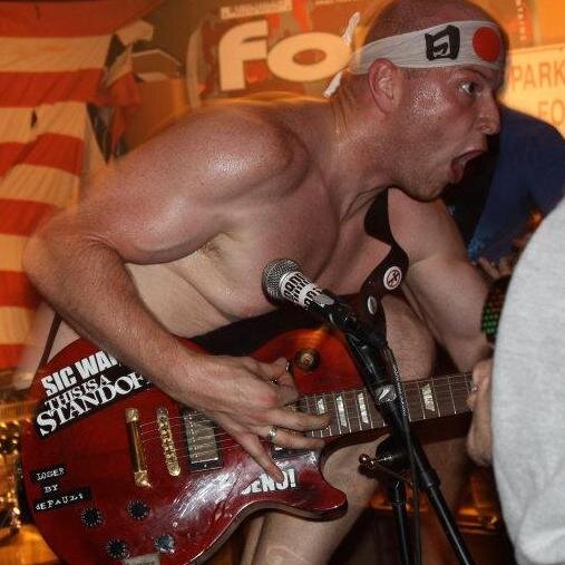 We are a band that typically plays punk/hard rock music. Sometimes we don't though. We like sports.