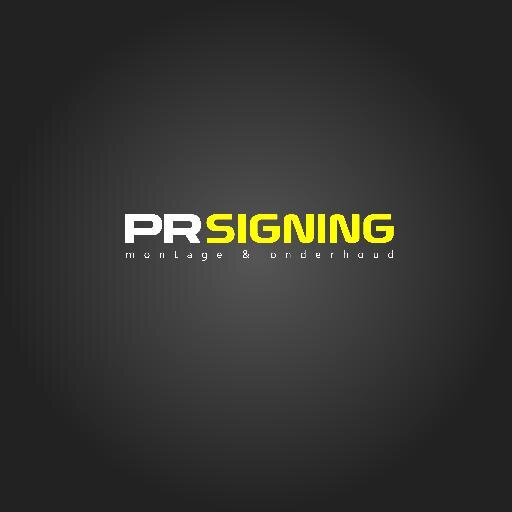 PR Signing: Montage, Onderhoud en installatie van lichtreclames, sportveldverlichting, bewegwijzering, spoorwerken en standbouwprojecten.