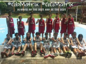 Matrix? Uno! Maria Mediatrix JHS Basketball Squad. #GbTeam #GbMatrix #GGMatrix •Follow if you are Matrix! :)