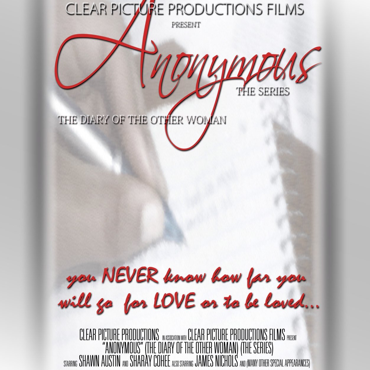 Anonymousseries's profile picture. Anonymous ( The Diary of the Other Woman) the webseries also like us on Facebook at http://www.facebook.com/Anonymousseries