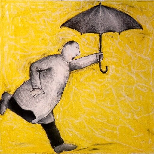 I paint canvases for interior designers, am coffee addict, and always trying to clean paint splotches off my body.
