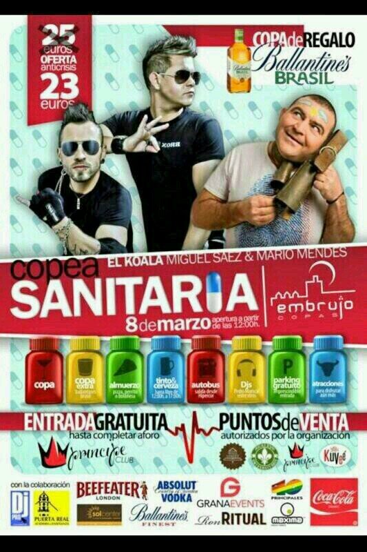 Entradas a todo tipo de fiestas en Granada. Pónganse en contacto a través de MP.