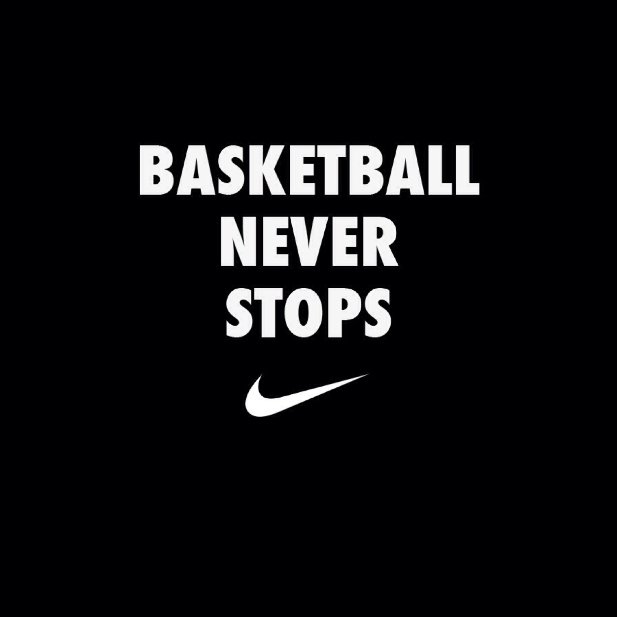 Basketball never stops