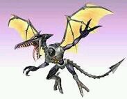 Ridley has been defeated by the Smashers and Samus Aran multiple time. He's back and out for revenge.
