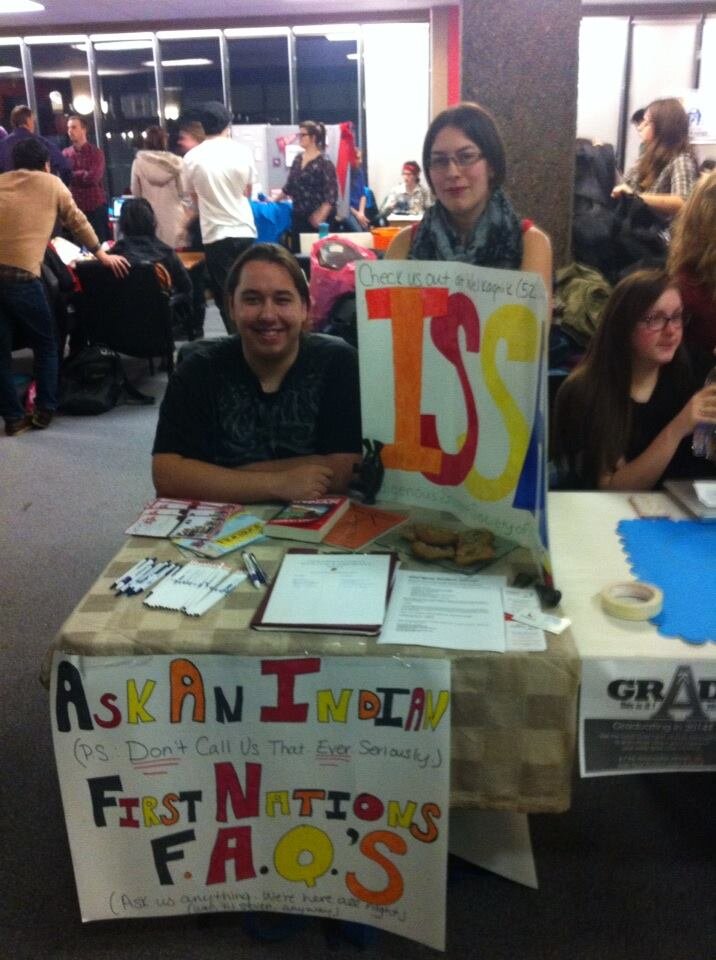 Indigenous Student Society of Acadia; fun stuff for First Nations and Non-First Nations.
Fun stuff in general.
Check us out at Welkaqnik: 52 University Ave!