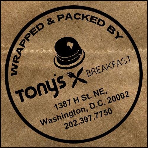 All Day Carry-Out Breakfast & Lunch. | Monday- 6am-9pm• Tuesday-Thursday 6am-10pm • Friday-Saturday 6am-12am • Sunday 7am-5pm•
Original Tonys!