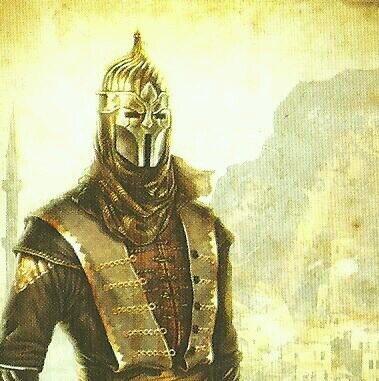 Templar warrior known as The Renegade. AC RP