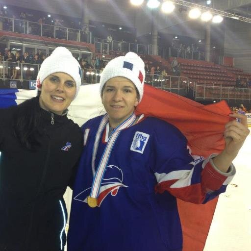 Hockey player. Former French national team and Montreal Stars (CWHL) Here we go again!