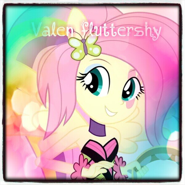 soy fluttershy yo soy el elemneto amabilidad me encanta cuidar animales mi mascota se llama angel y es un conejto